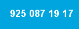 925 087 19 17